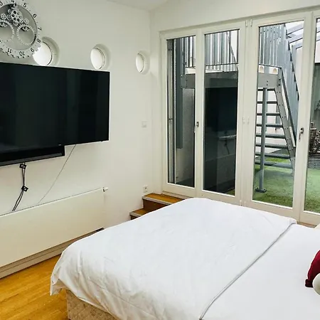 10-12 Personen - Luxus Penthouse Zentrum - Thomaskirche Apartment *