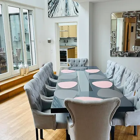 10-12 Personen - Luxus Penthouse Zentrum - Thomaskirche * Leipzig